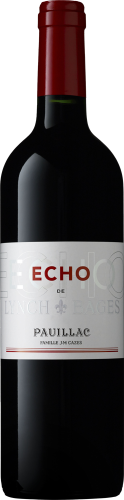 2021 Echo de Lynch-Bages, Pauillac bottle shot.