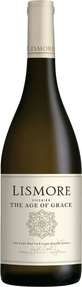 2022 The Age Of Grace Viognier, Lismore Estate Vineyards, Cape South Coast bottle shot.