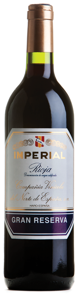 2004 Imperial Gran Reserva, CVNE, Rioja bottle shot.