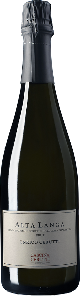 2018 Enrico Alta Langa, Cascina Cerutti bottle shot.