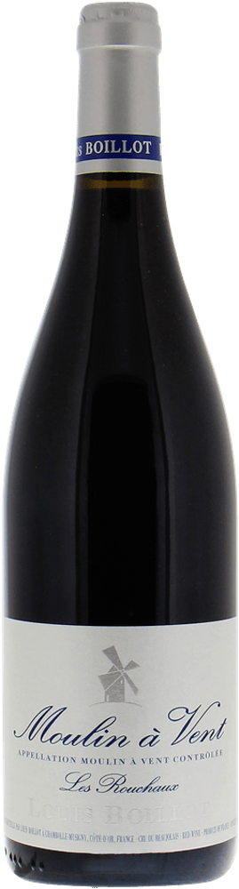 2023 Moulin-à-Vent, Les Rouchaux, Louis Boillot bottle shot.