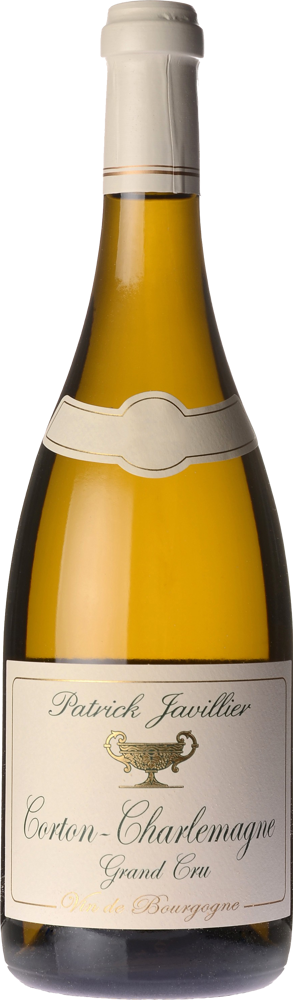 2023 Corton-Charlemagne Grand Cru, Patrick Javillier bottle shot.
