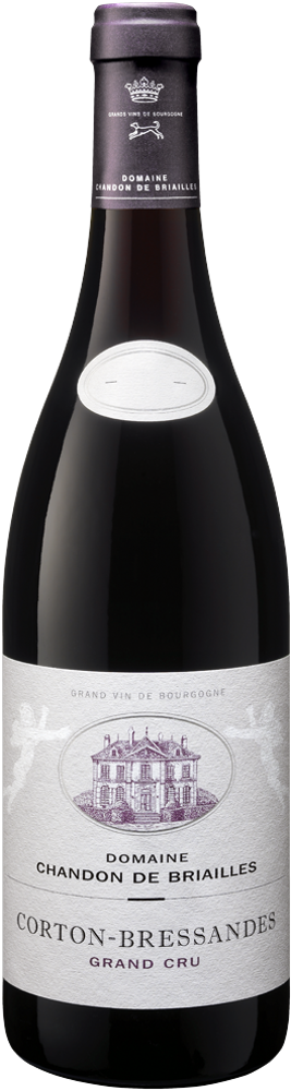 2017 Corton-Bressandes Grand Cru, Chandon de Briailles bottle shot.