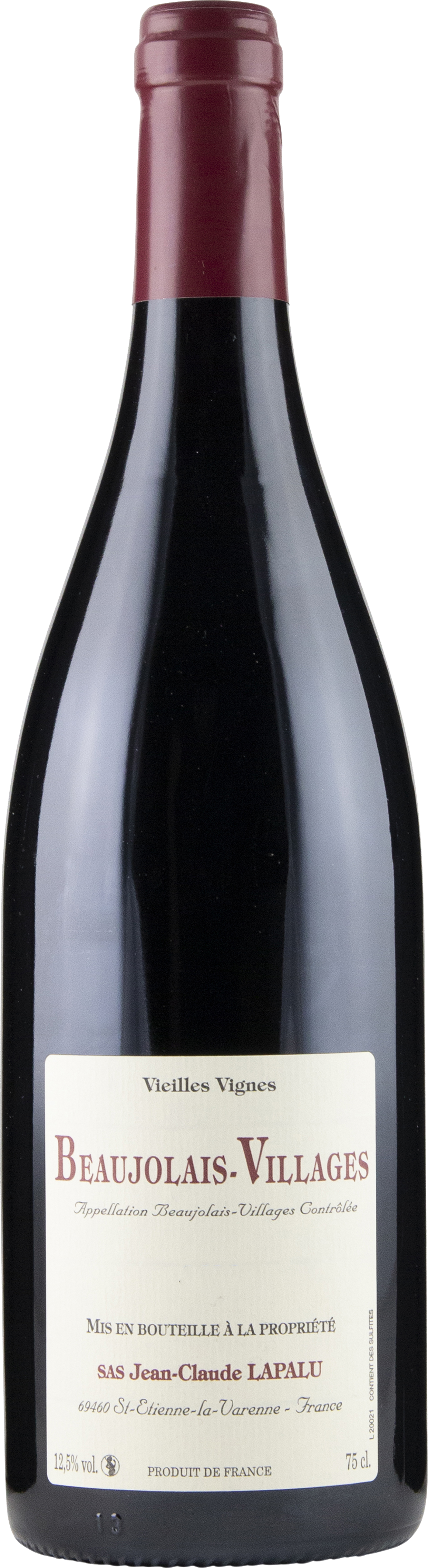 2023 Beaujolais-Villages Vieilles Vignes, Jean-Claude Lapalu