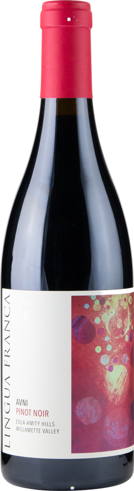 2019 Avni Pinot Noir, Lingua Franca, Willamette Valley bottle shot.