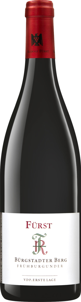 2021 Bürgstadter Berg Erste Lage Spätburgunder, Fürst, Franconia bottle shot.