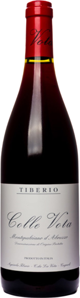2018 Colle Vota, Tiberio, Abruzzo bottle shot.