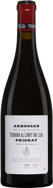 2021 L'Arbossar, Terroir Al Límit, Priorat