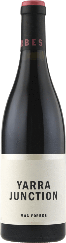 2022 Yarra Junction Village Pinot Noir, Mac Forbes bottle shot.