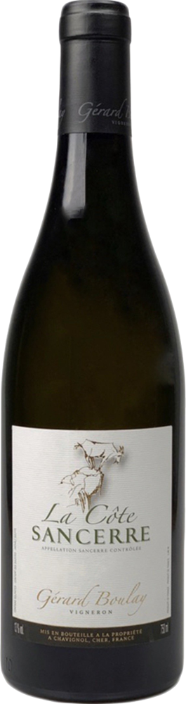 2023 Sancerre La Côte, Gérard Boulay bottle shot.