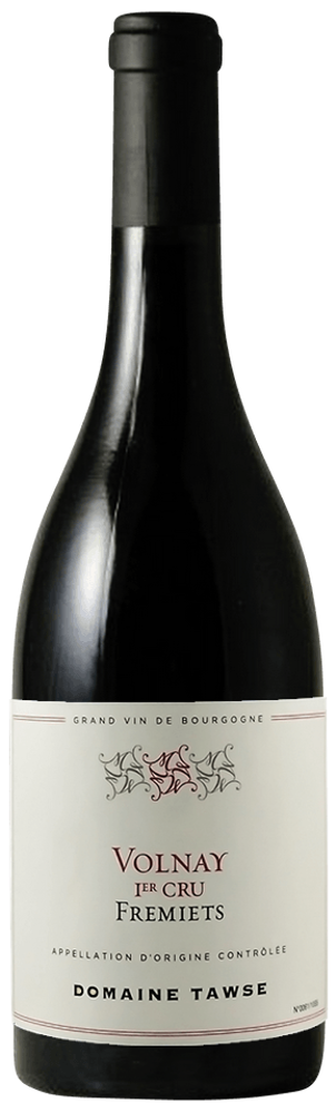 2023 Volnay 1er Cru Frémiets, Marchand-Tawse (Vignes de la Famille Tawse) bottle shot.