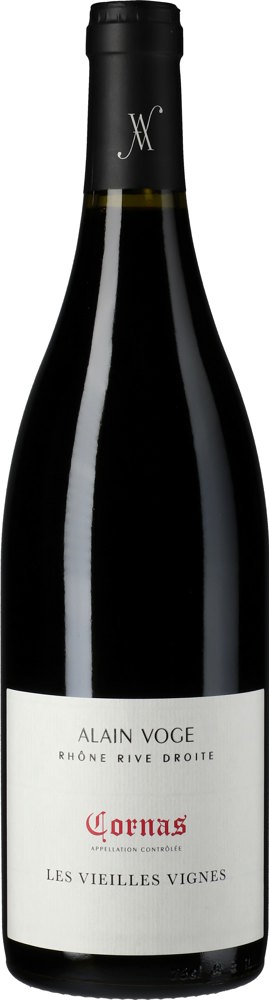 2020 Cornas, Les Vieilles Vignes, Alain Voge bottle shot.