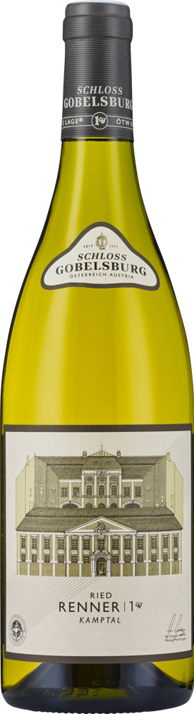 2021 Grüner Veltliner Ried Renner 1.ÖTW, Schloss Gobelsburg, Kamptal bottle shot.