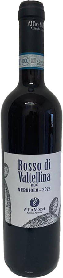 2022 Rosso di Valtellina, Castione Andevenno, Alfio Mozzi, Lombardy