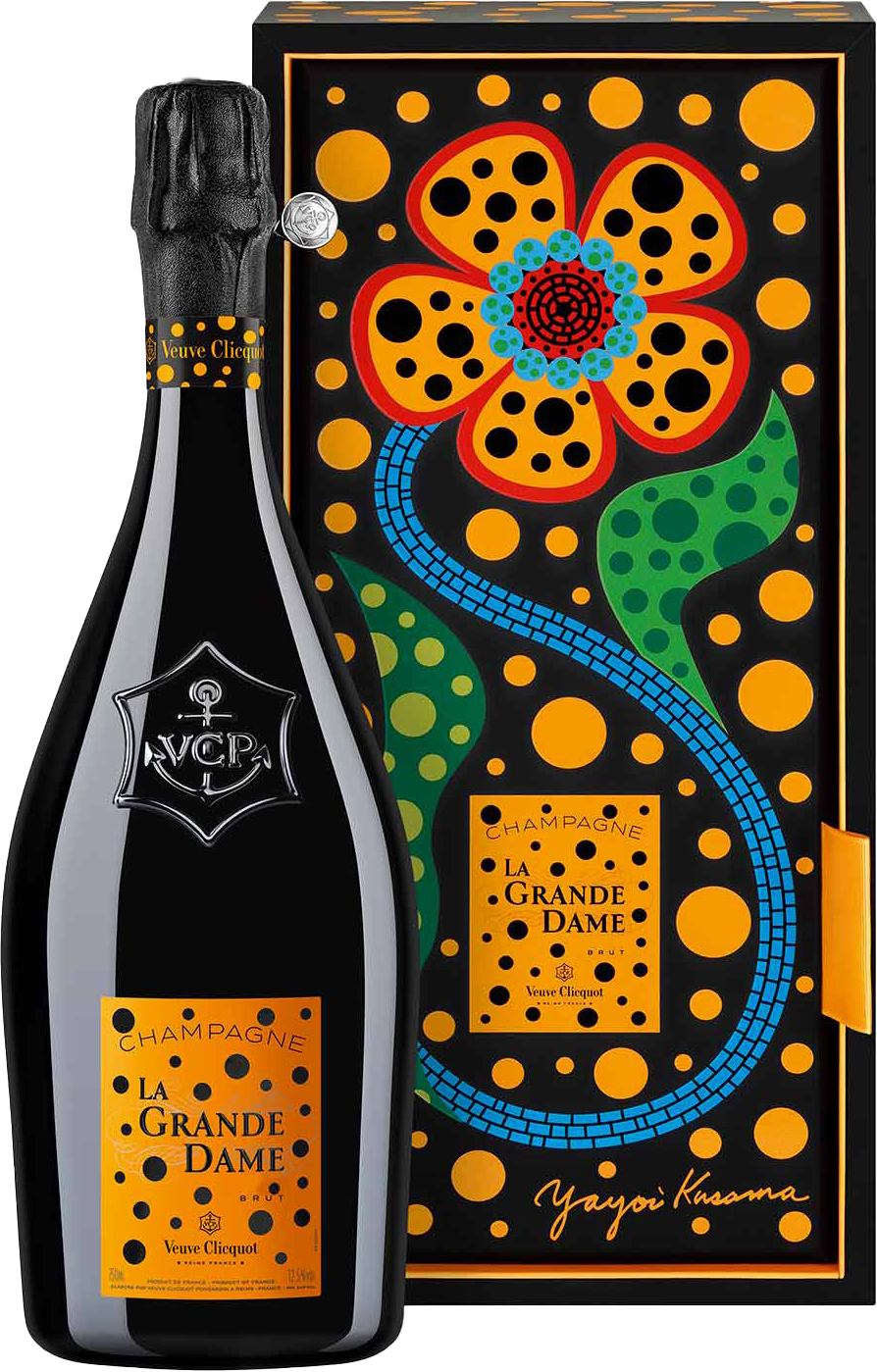 2012 La Grande Dame, Veuve Clicquot x Yayoi Kusama (Gift Box)