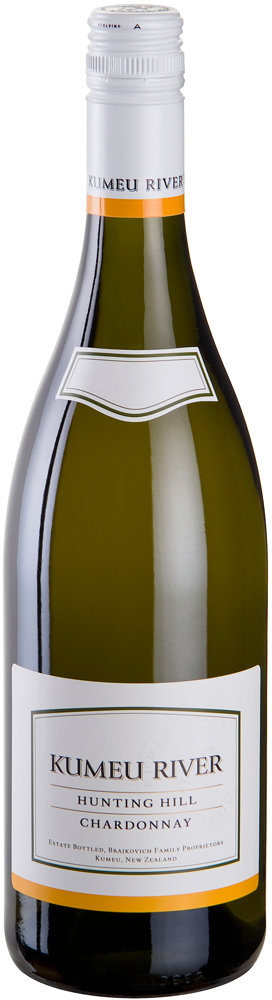 2023 Hunting Hill Chardonnay, Kumeu River, Kumeu bottle shot.