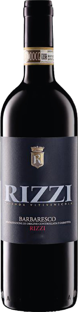 2018 Barbaresco Rizzi, Cantina Rizzi bottle shot.