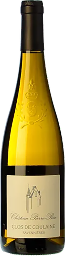 2020 Savennières Clos du Coulaine, Château Pièrre Bise bottle shot.