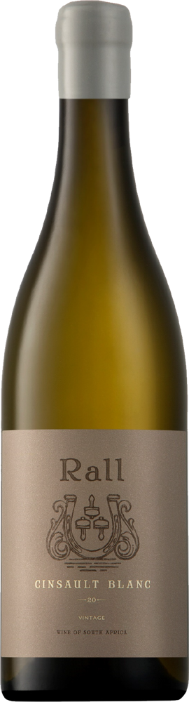 2021 Cinsault Blanc, Rall Wines, Swartland bottle shot.