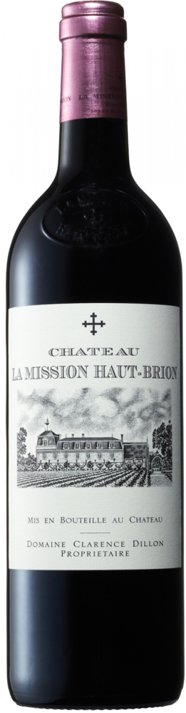2004 Château La Mission Haut-Brion, Cru Classé Pessac-Léognan bottle shot.