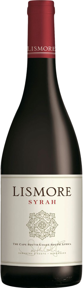 2017 Syrah, Lismore Estate Vineyards, Greyton bottle shot.