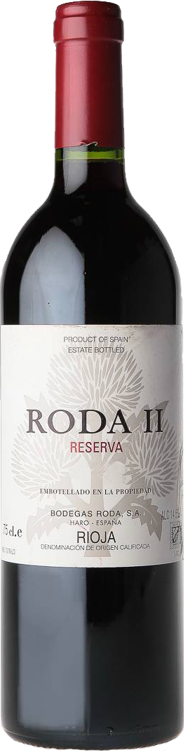 2000 Roda II Reserva, Rioja, Bodegas Roda