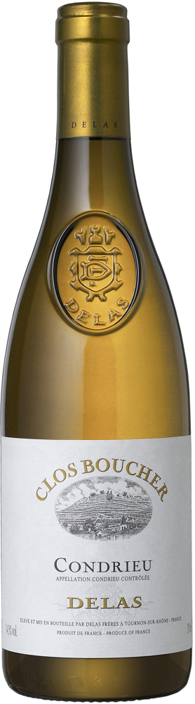 2016 Condrieu Clos Boucher, Delas Frères bottle shot.