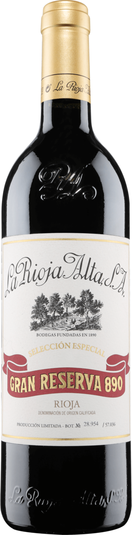 2010 Gran Reserva 890 Selección Especial, La Rioja Alta, Rioja