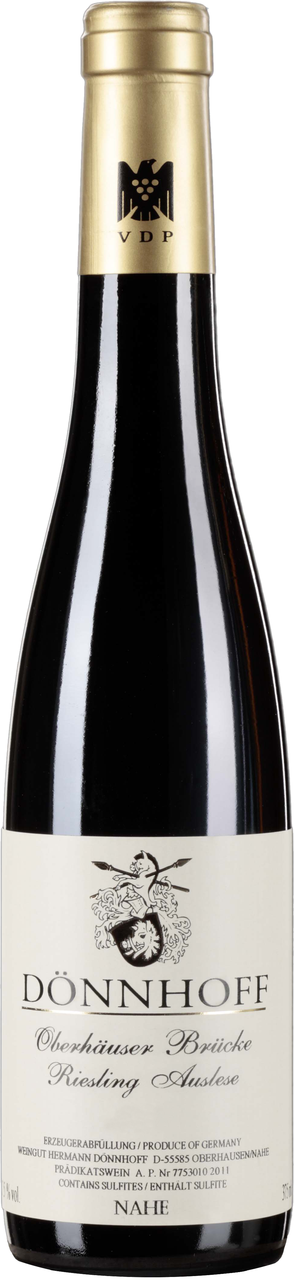 2020 Oberhäuser Brücke Riesling Auslese Goldkapsel, Dönnhoff, Nahe