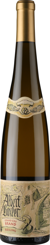 2023 Riesling Grand Cru Brand, Albert Boxler bottle shot.