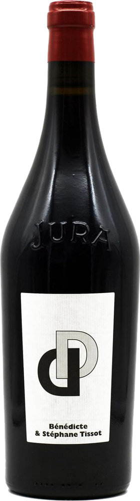 2020 Arbois Rouge DD Sans Soufre, Bénédicte et Stéphane Tissot, Jura bottle shot.