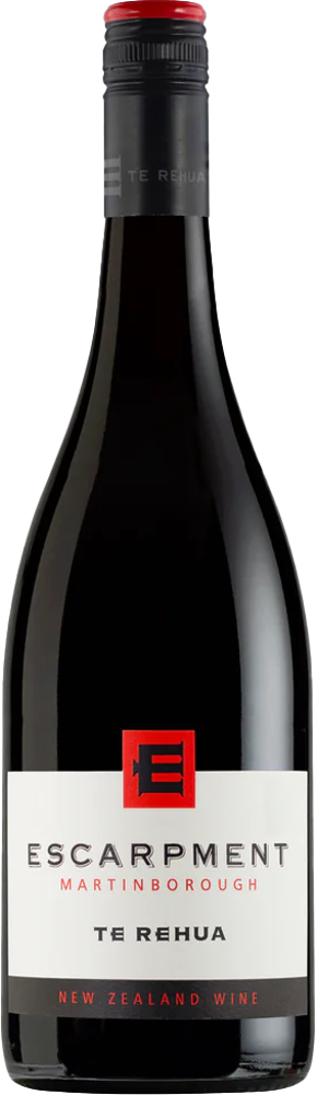 2020 Te Rehua Pinot Noir, Escarpment, Martinborough bottle shot.