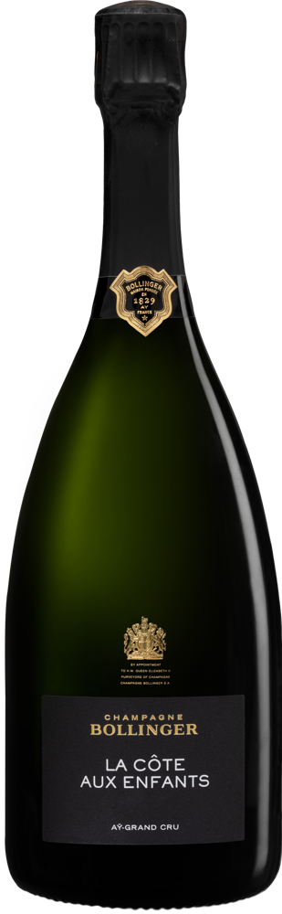 2015 La Côte aux Enfants Champagne, Bollinger bottle shot.