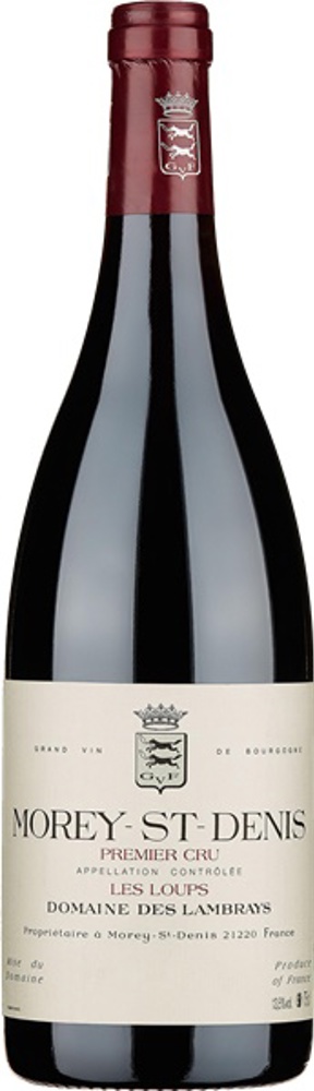 2023 Morey-St-Denis 1er Cru Les Loups, Domaine des Lambrays bottle shot.