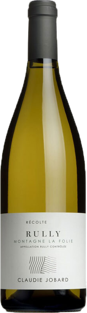 2023 Rully Blanc Montagne La Folie, Claudie Jobard bottle shot.