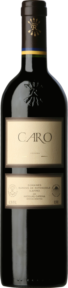 2012 Caro, Barons de Rothschild/Catena, Mendoza bottle shot.