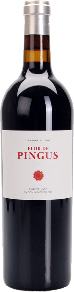 2015 Flor de Pingus, Dominio de Pingus, Ribera del Duero bottle shot.