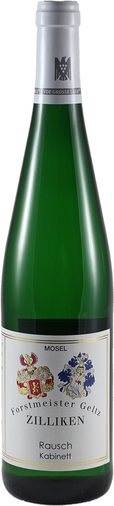 2020 Saarburger Rausch Riesling Kabinett, Zilliken, Saar bottle shot.