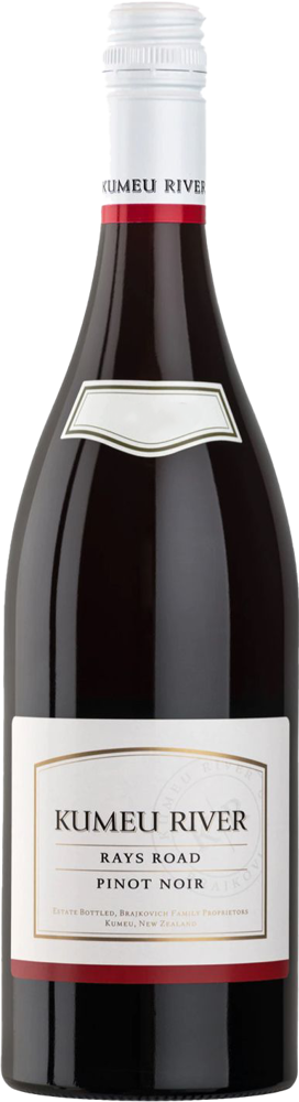 2020 Ray's Road Pinot Noir, Kumeu River, Kumeu bottle shot.