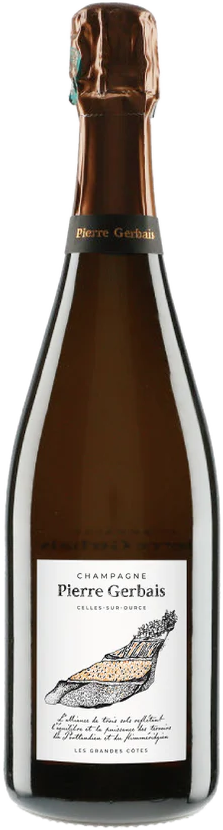 N/V Les Grandes Côtes Extra Brut, Pierre Gerbais (2011-2019 Base Vintages)
