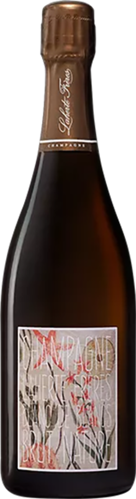 N/V Blanc de Blancs Brut Nature, Laherte Frères (base vintage 2021, disgorged March 2024) bottle shot.