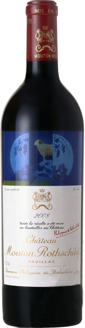2008 Château Mouton-Rothschild, 1er Cru Pauillac