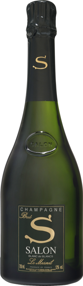 2015 S de Salon, Champagne Salon, Le Mesnil bottle shot.