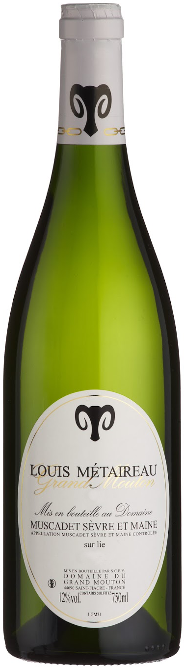 2020 Muscadet de Sèvre et Maine sur lie, Grand Mouton, Louis Métaireau