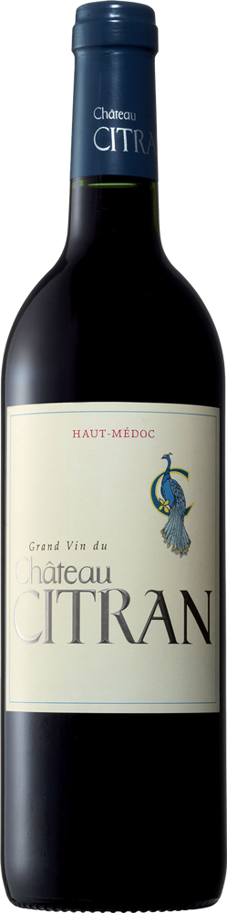2010 Château Citran, Cru Bourgeois Haut-Médoc  (2022 Ex-Château release) bottle shot.