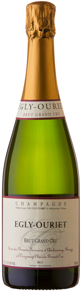 N/V Brut Tradition Grand Cru, Egly Ouriet (Disgorged July 2021) bottle shot.
