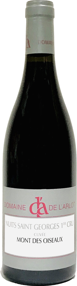 2023 Nuits-St-Georges 1er Cru Mont des Oiseaux, Domaine de l'Arlot bottle shot.