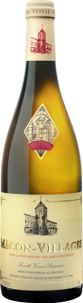 2023 Mâcon-Villages, Château Fuissé bottle shot.