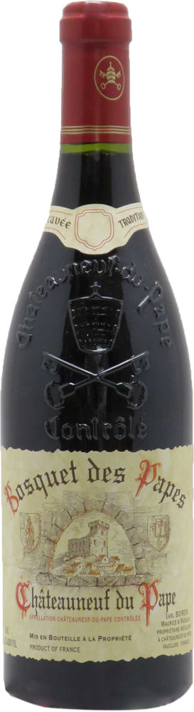 2009 Châteauneuf-du-Pape, Domaine la Roquète bottle shot.