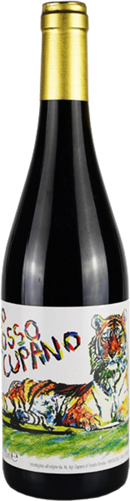 N/V Vino Rosso (5th Edition), Cupano, Tuscany bottle shot.